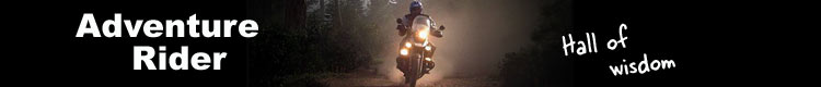 Adventure Rider Hall of Wisdom